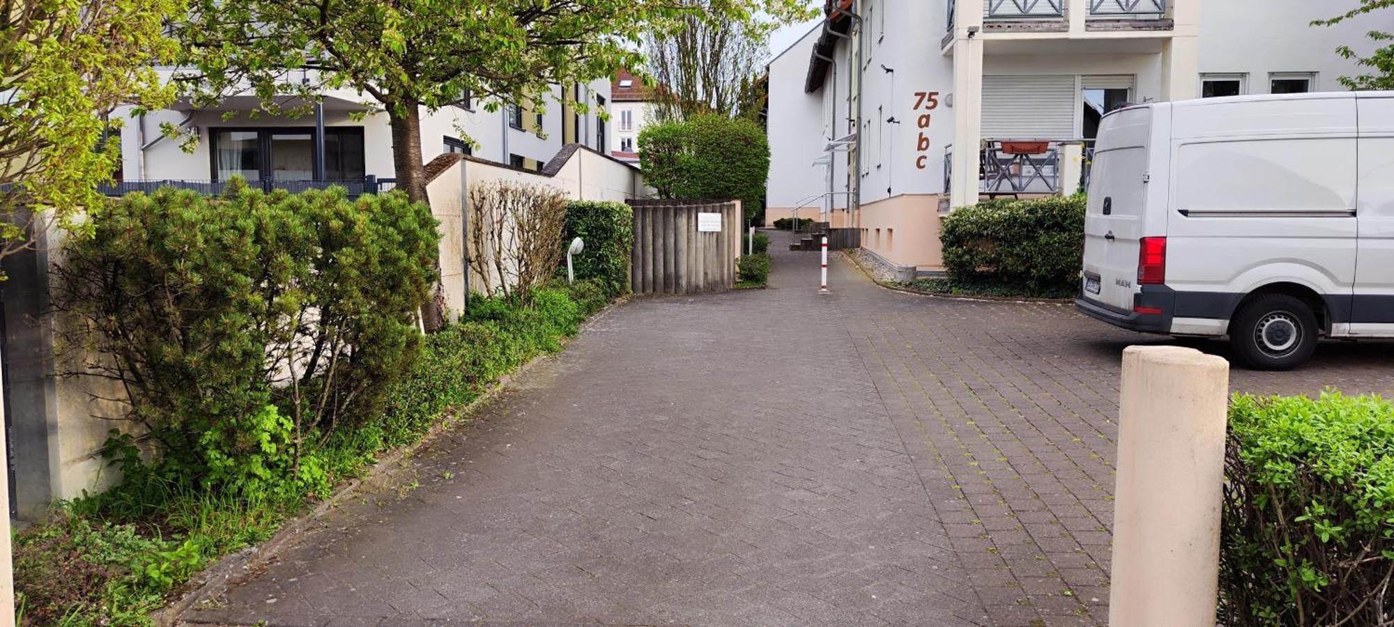 2 Zimmer Wohnung, Kueche, Bad, Balkon, Netflix Alzey Eksteriør billede