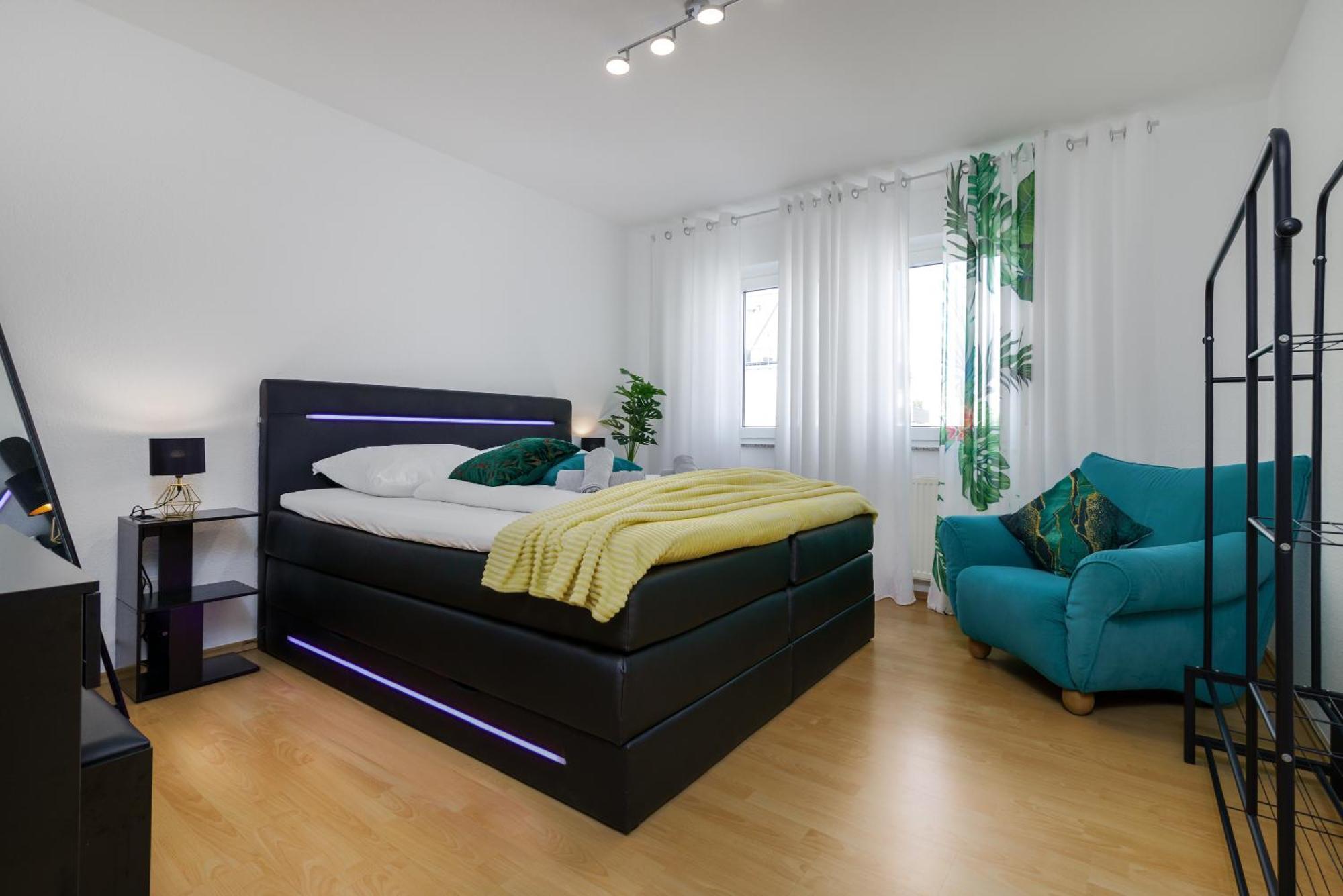 2 Zimmer Wohnung, Kueche, Bad, Balkon, Netflix Alzey Eksteriør billede