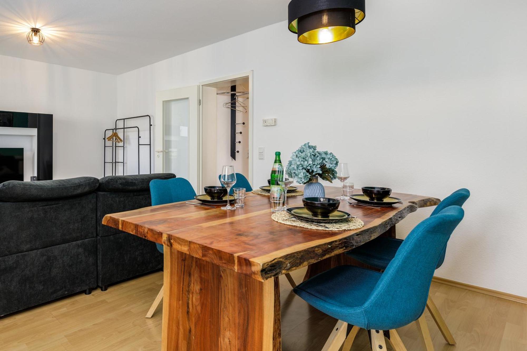 2 Zimmer Wohnung, Kueche, Bad, Balkon, Netflix Alzey Eksteriør billede