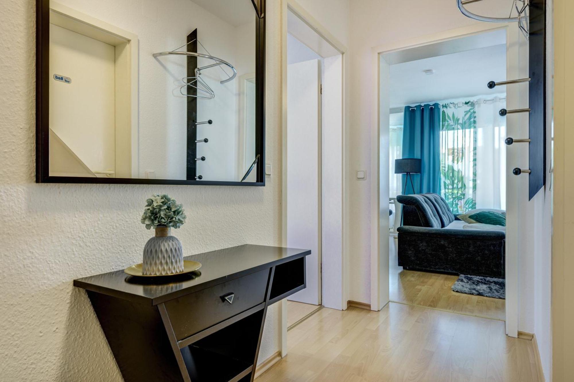 2 Zimmer Wohnung, Kueche, Bad, Balkon, Netflix Alzey Eksteriør billede